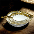 Golden Leaf Bowl Set