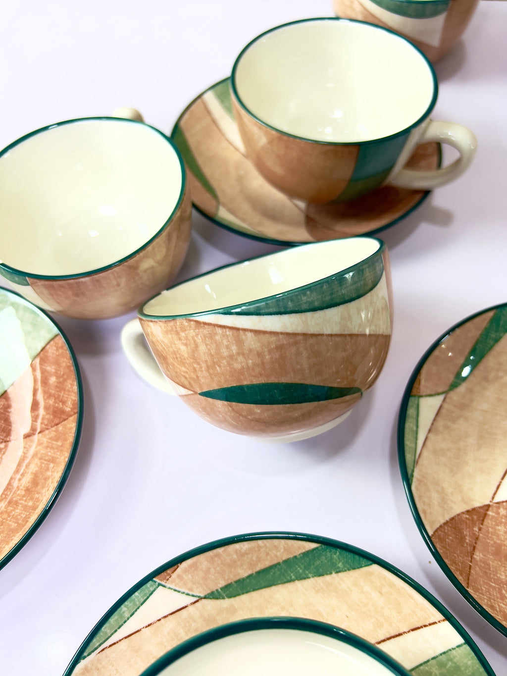 Forest Mist Cups And Saucers