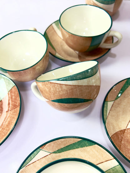 Forest Mist Cups And Saucers