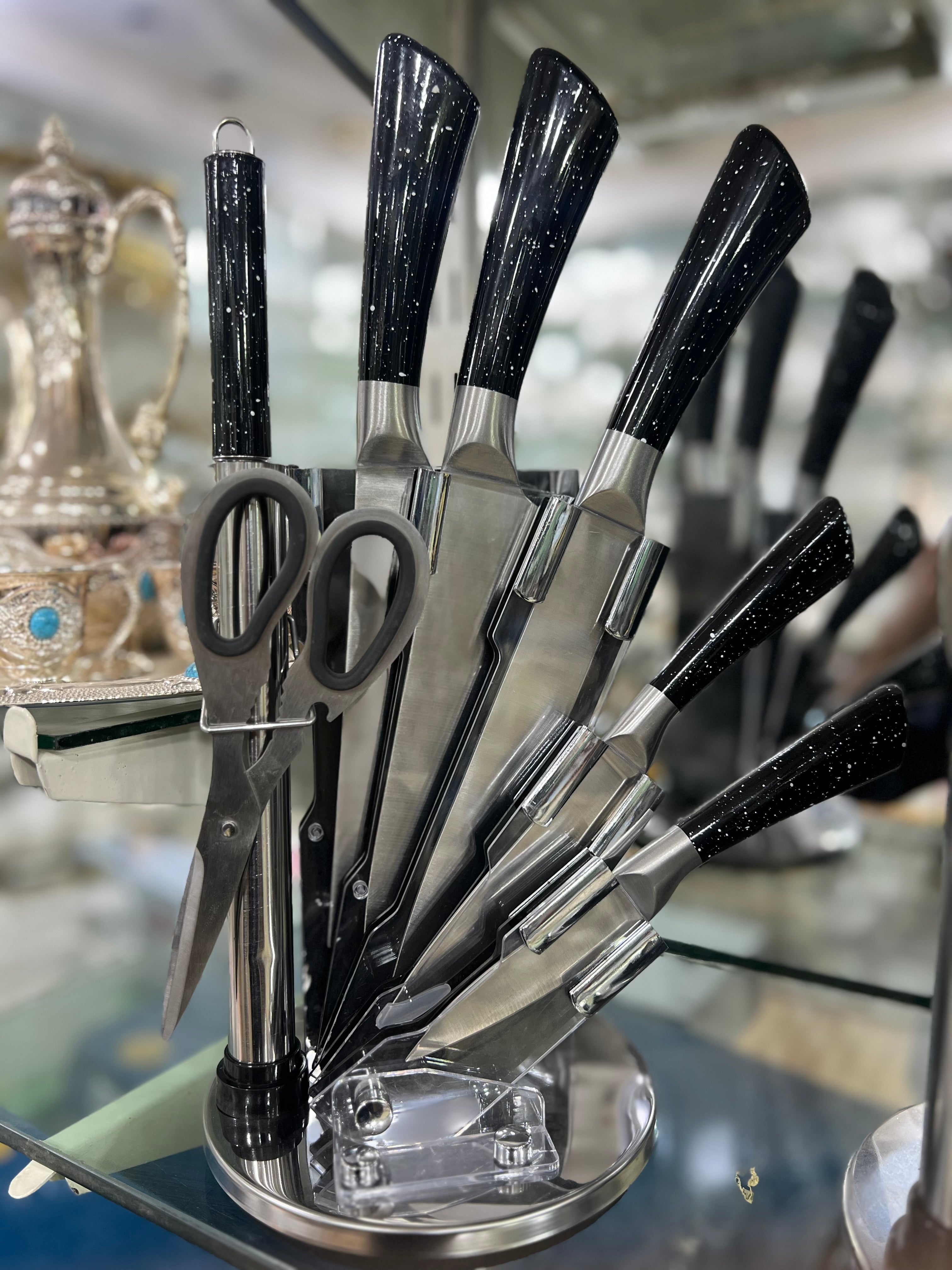 Midnight edge knife set