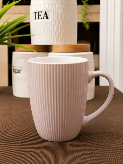 Premium Ribbed Mugs