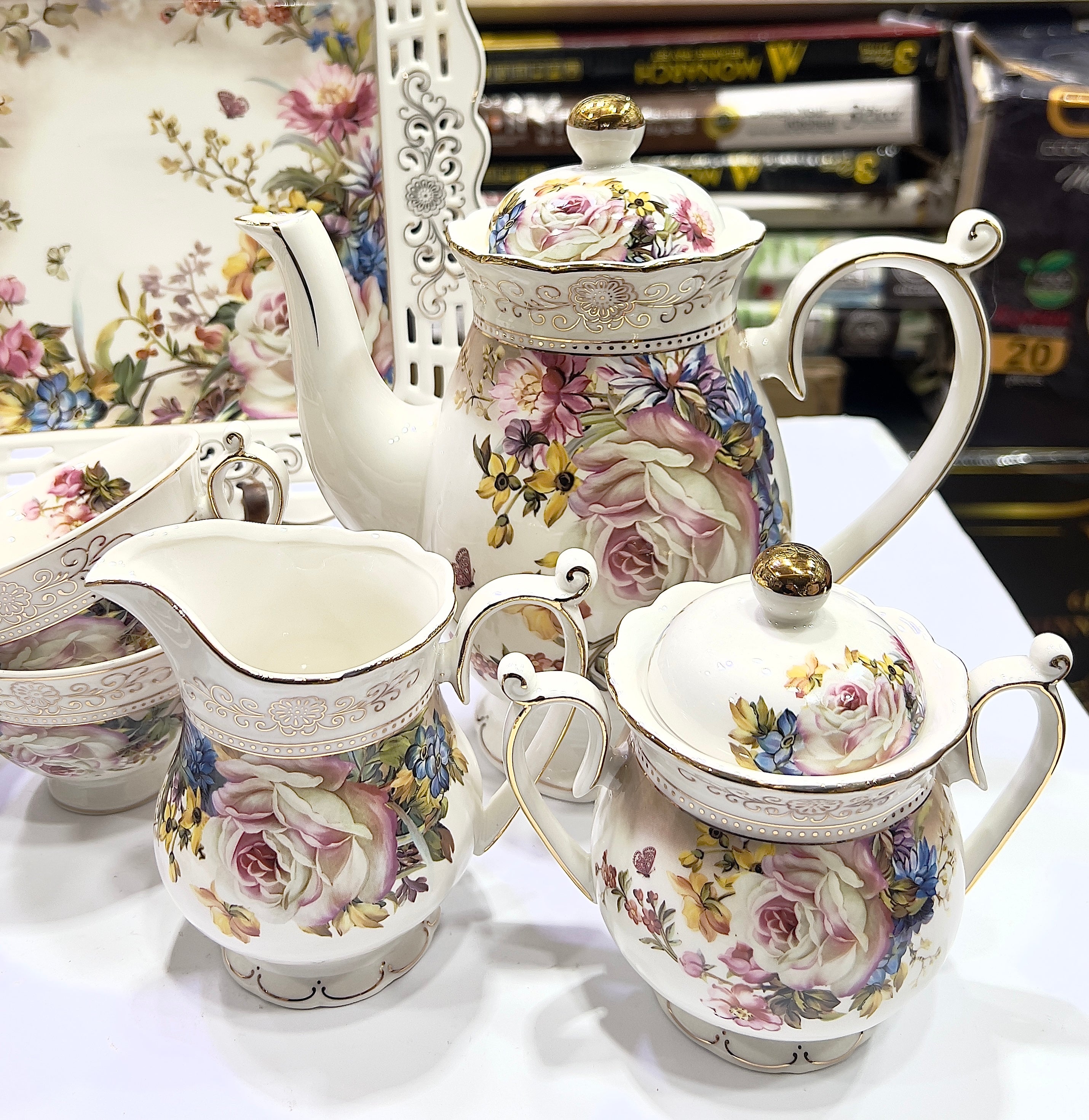 Royal Garden Tea Set