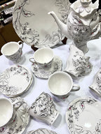 Luxe Flora Tea Set