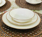Golden Elegance Plate Set