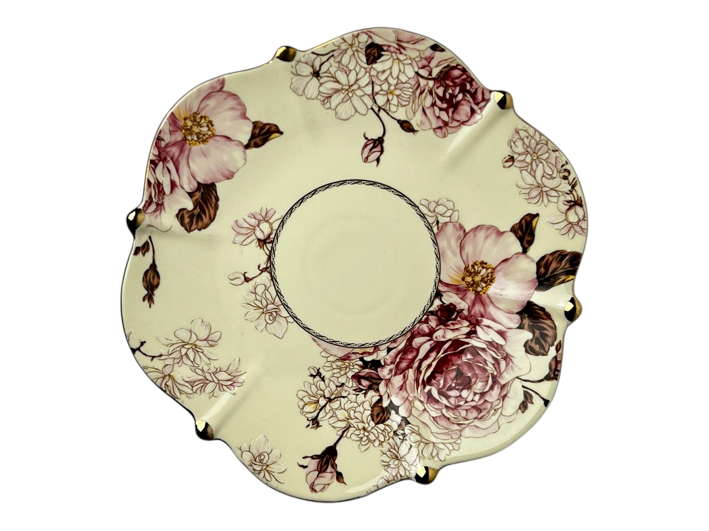 Floral Elegance Tea Set
