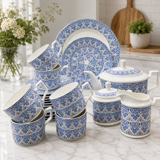 Sapphire Heritage Tea set