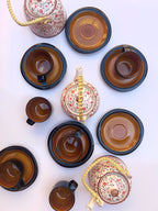 Floral Flame Tea Pot