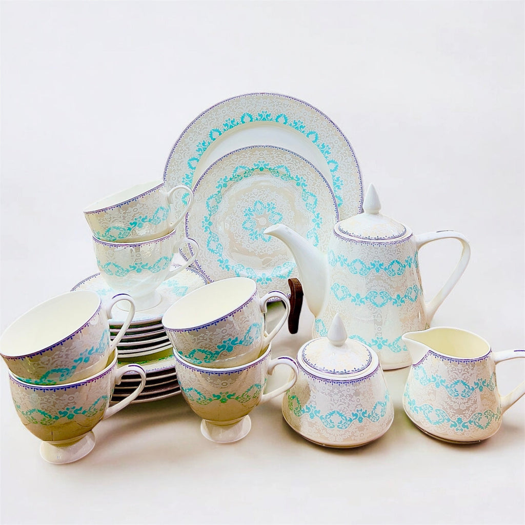 Royal Azure Tea Set