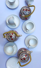 Antique Bloom Tea Pot