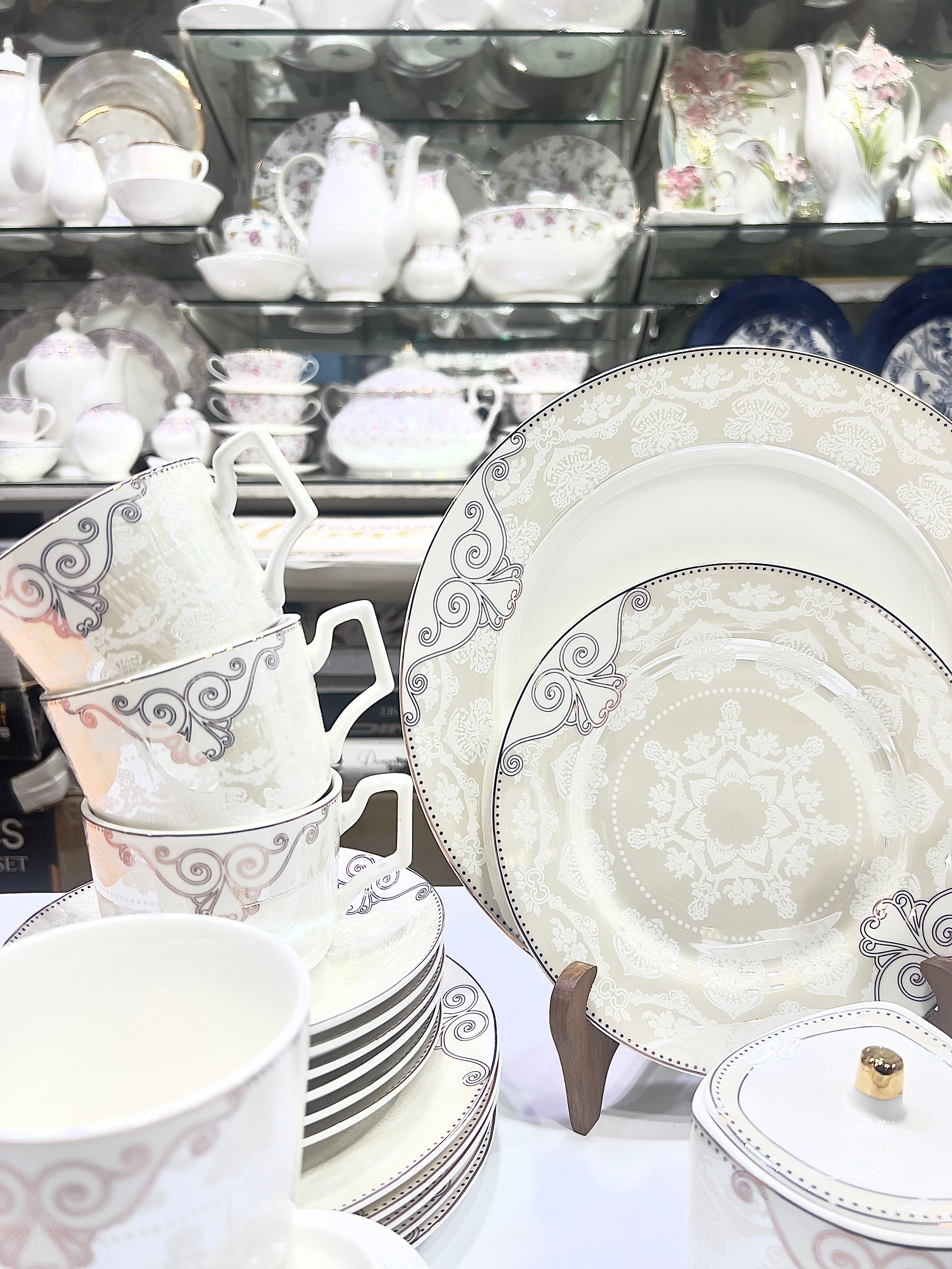 Lavender Grace Tea Set