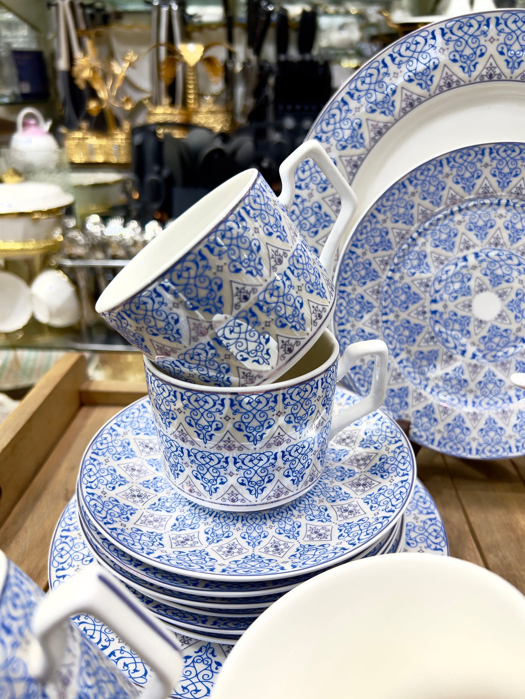 Sapphire Heritage Tea set