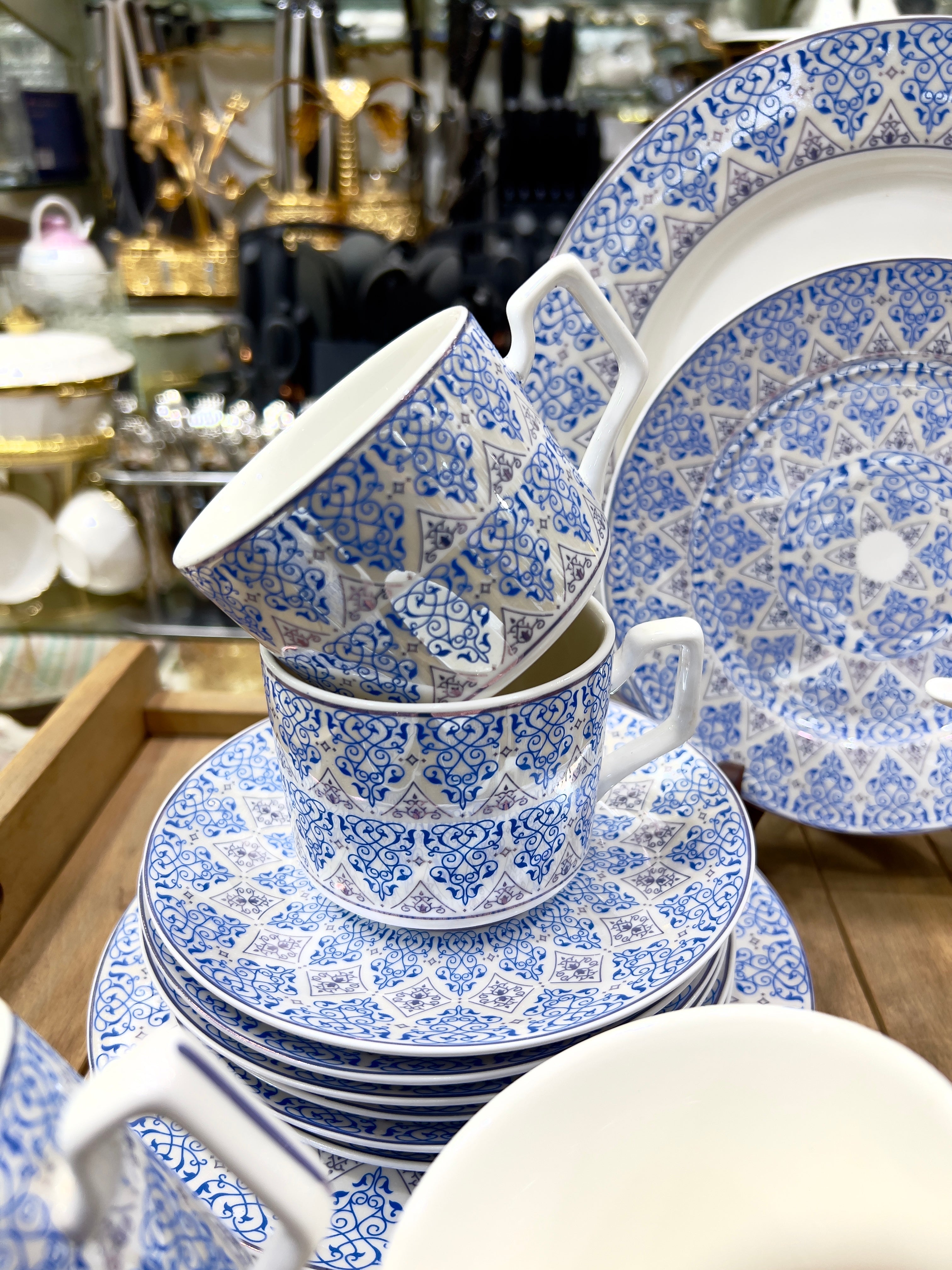 Sapphire Heritage Tea set