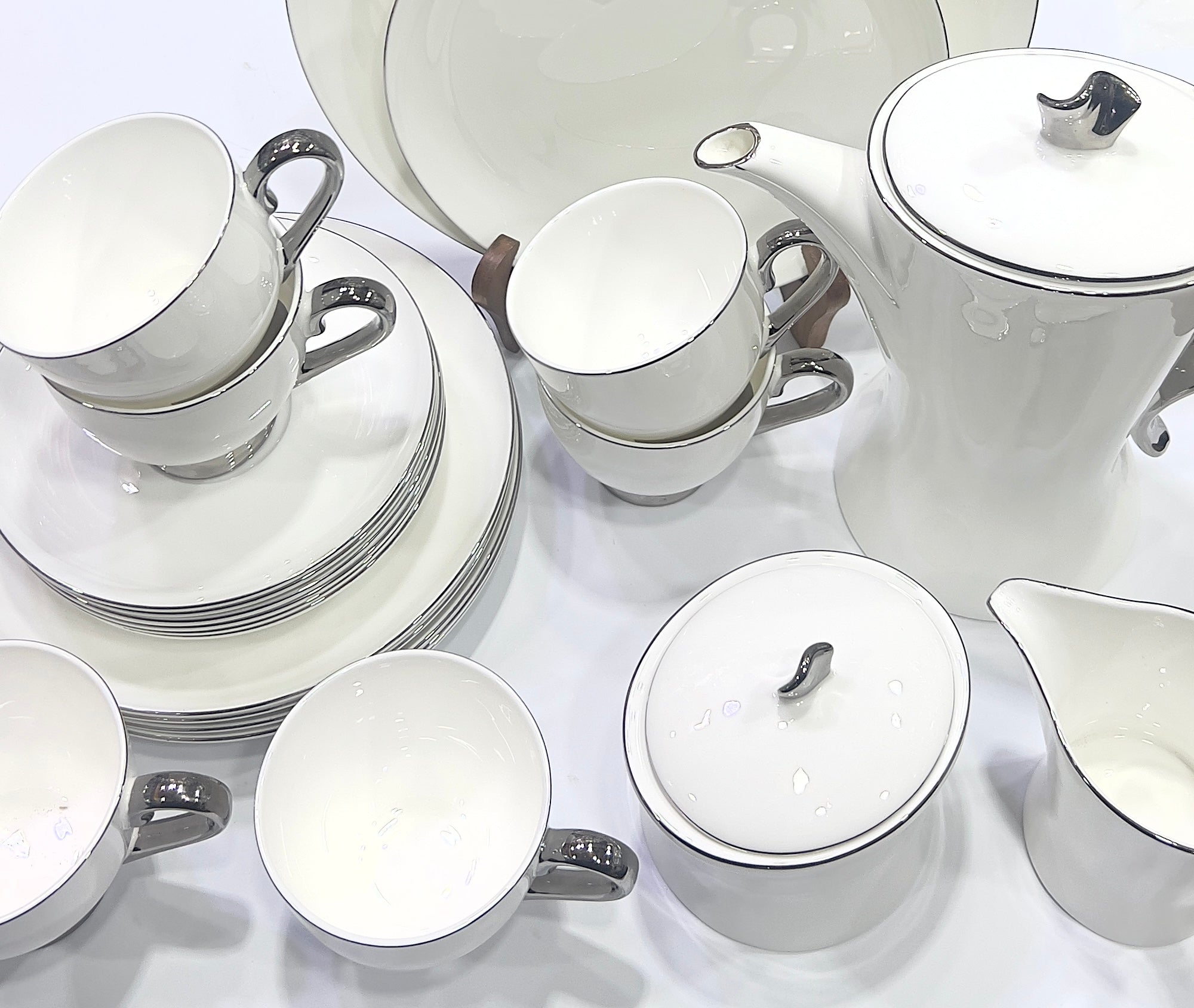 Silver Serenity Tea Set