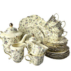 Victorian Petal 31 Piece Tea Set