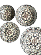 Midnight dune 24 piece plate set