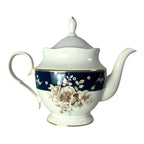 Navy Rose Luxe Tea Set