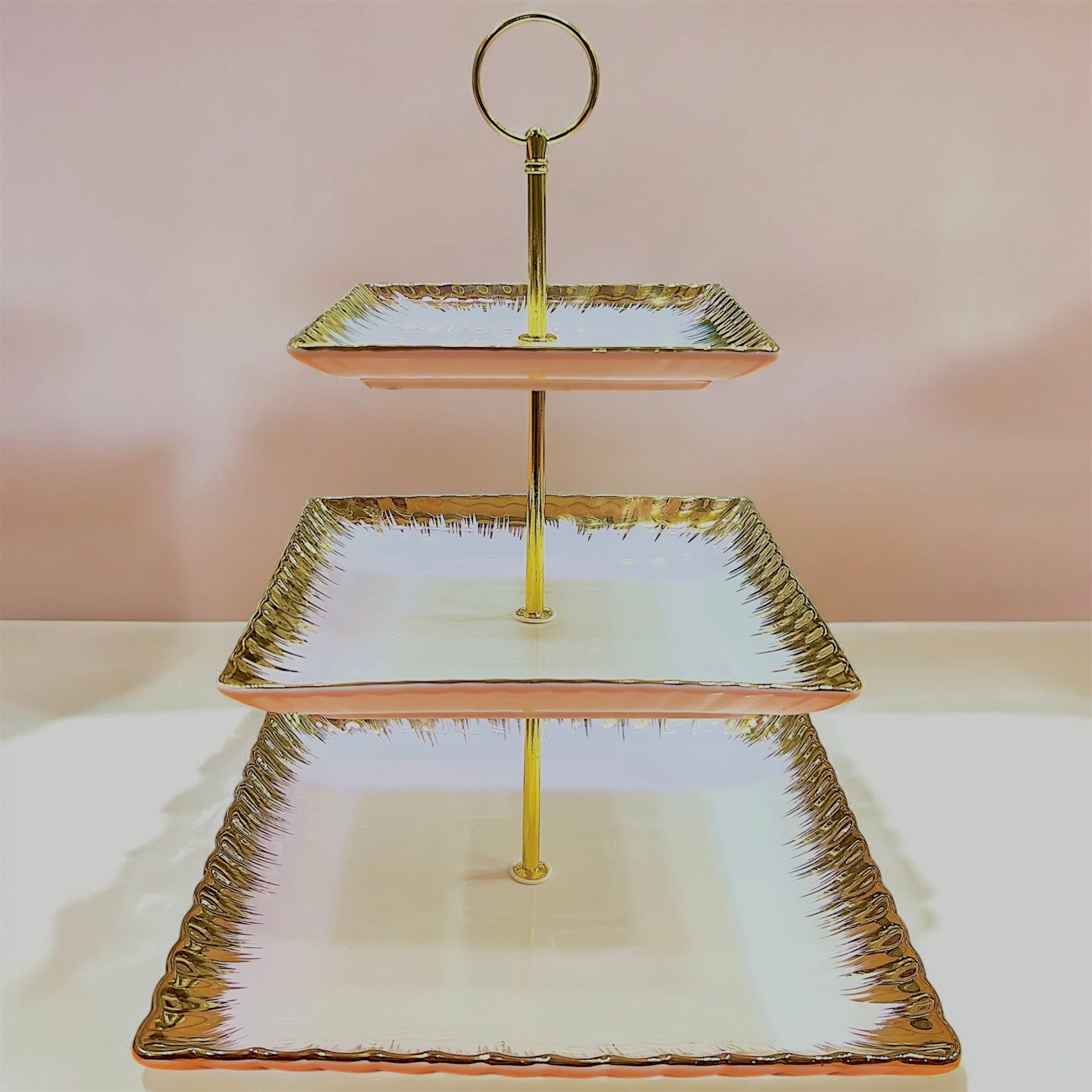 Royal Gold Serving Stand