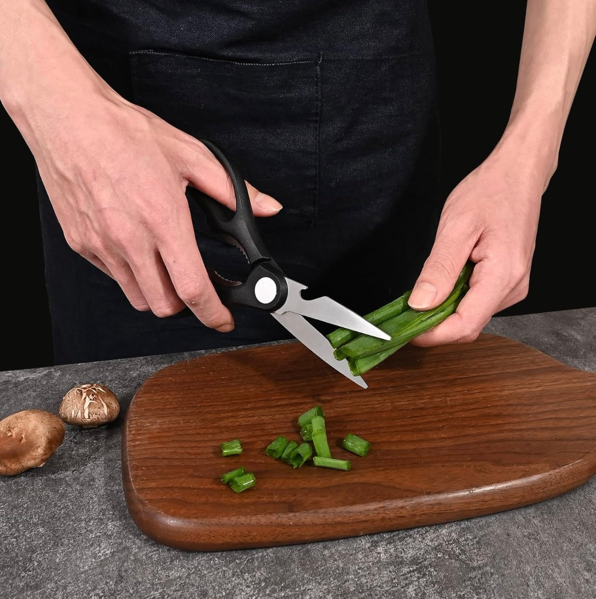 Royal Black Knife Set