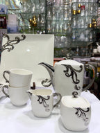 Silver Luxe Tea Set