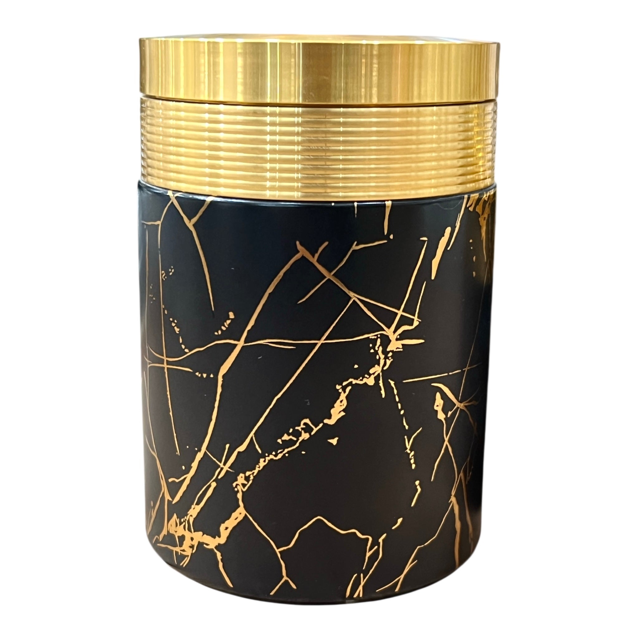Royal Black Canister Set