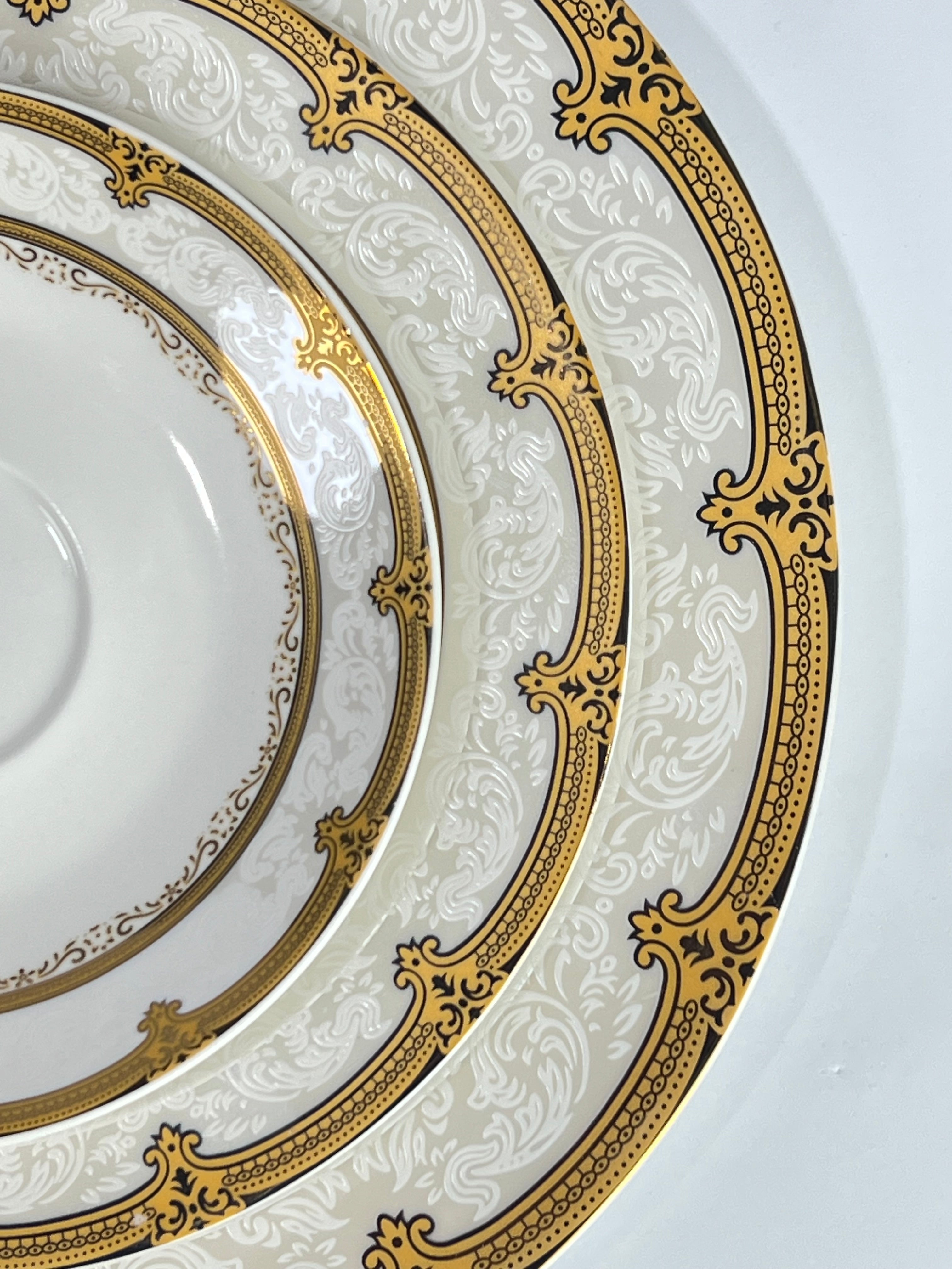 Golden grace tea set