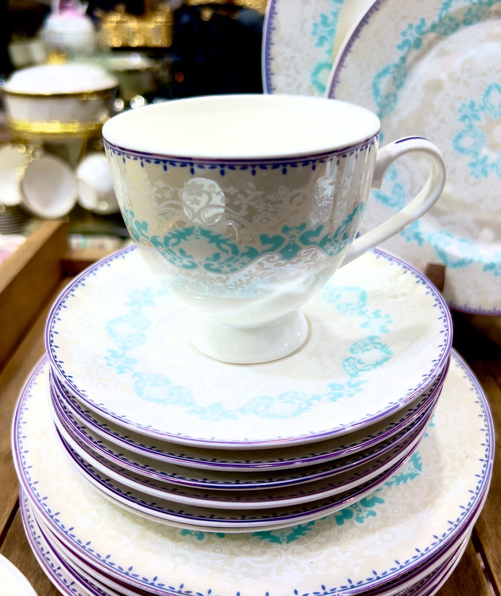 Royal Azure Tea Set