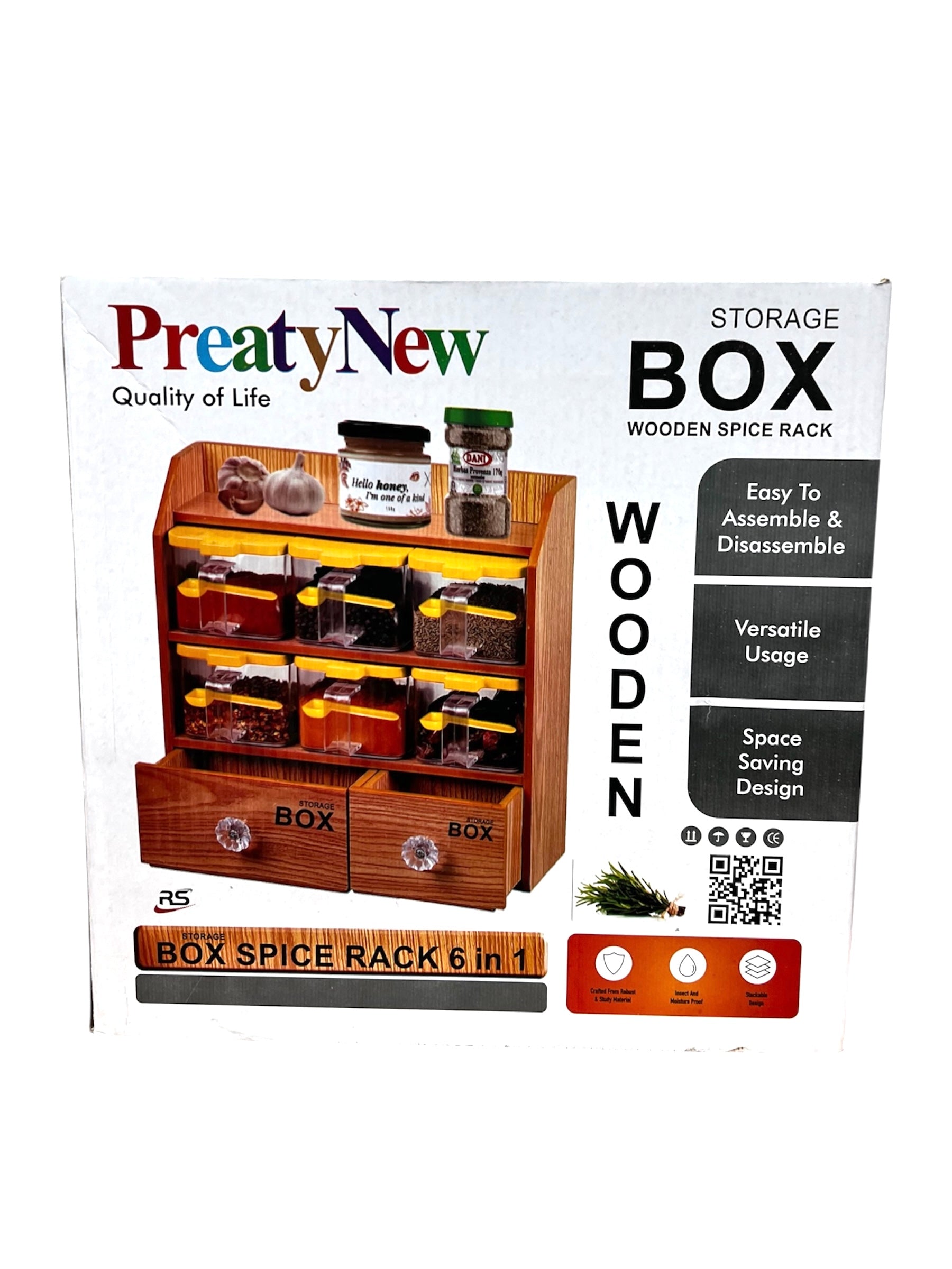 Compact Kitchen Spice Set