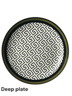 Black with yellow rim plates