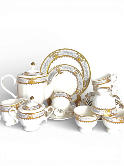 Golden Grace Tea Set