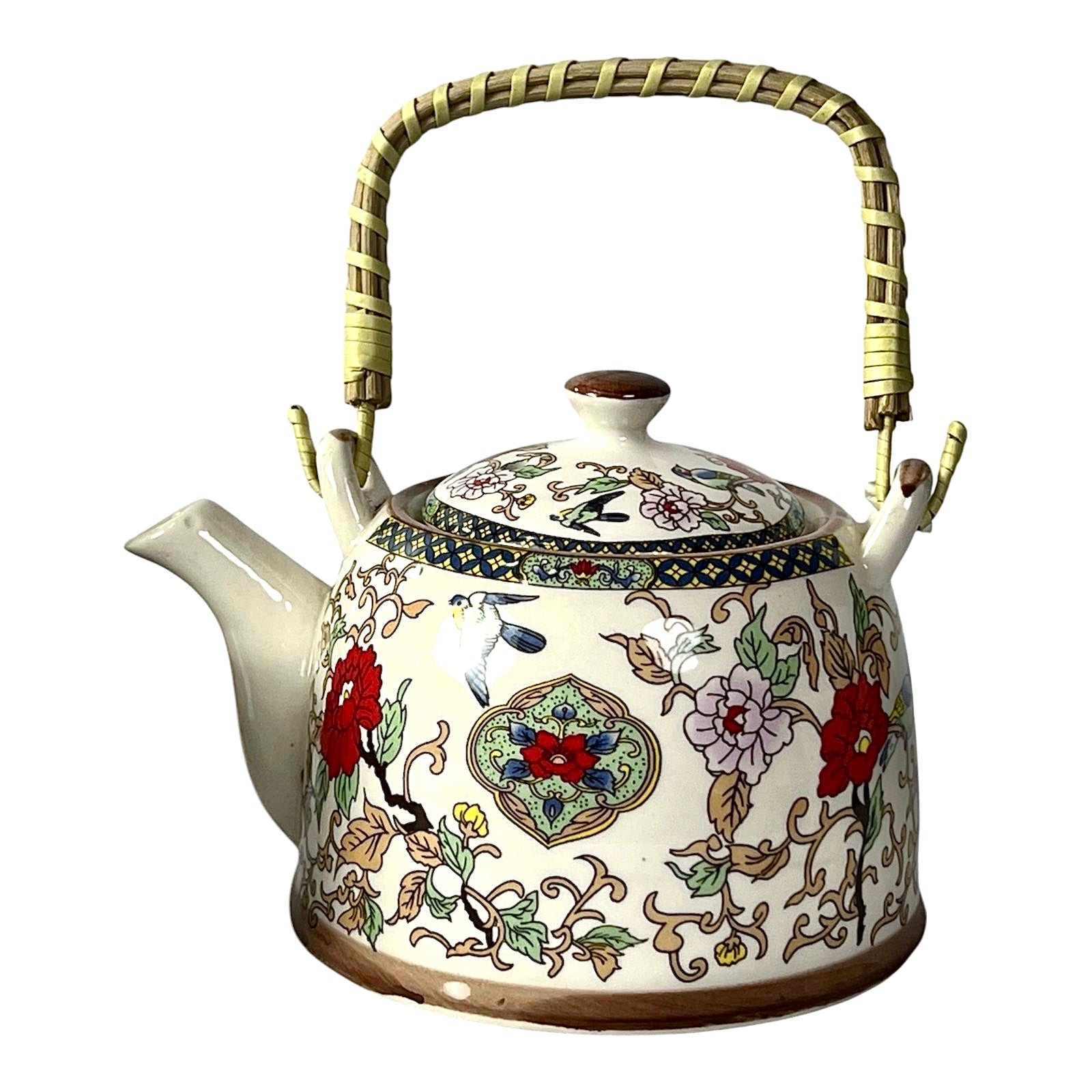 Antique Bloom Tea Pot