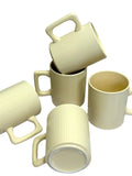 Soft Lime Ribbed Mug