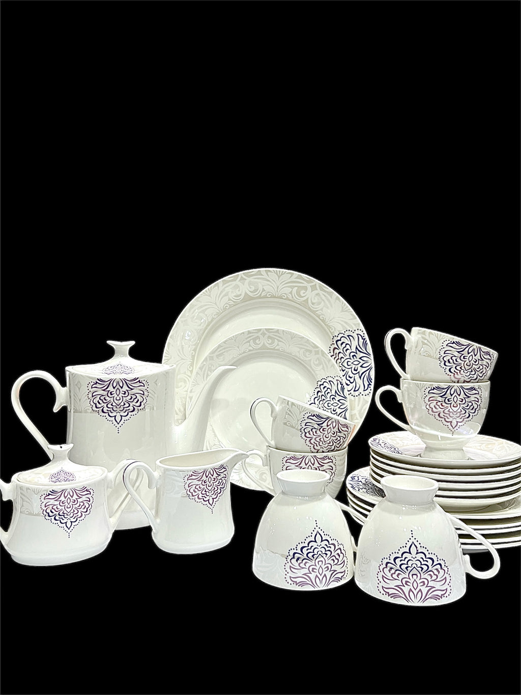 Violet Whisper Tea Set