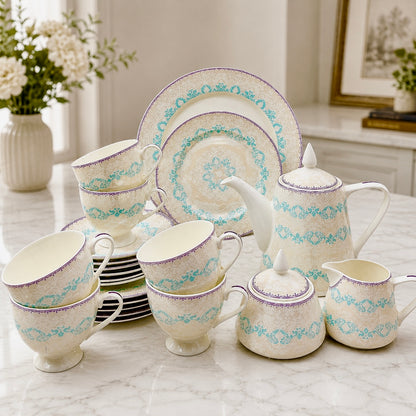 Royal Azure Tea Set