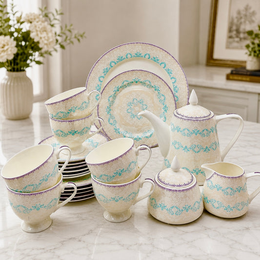 Royal Azure Tea Set