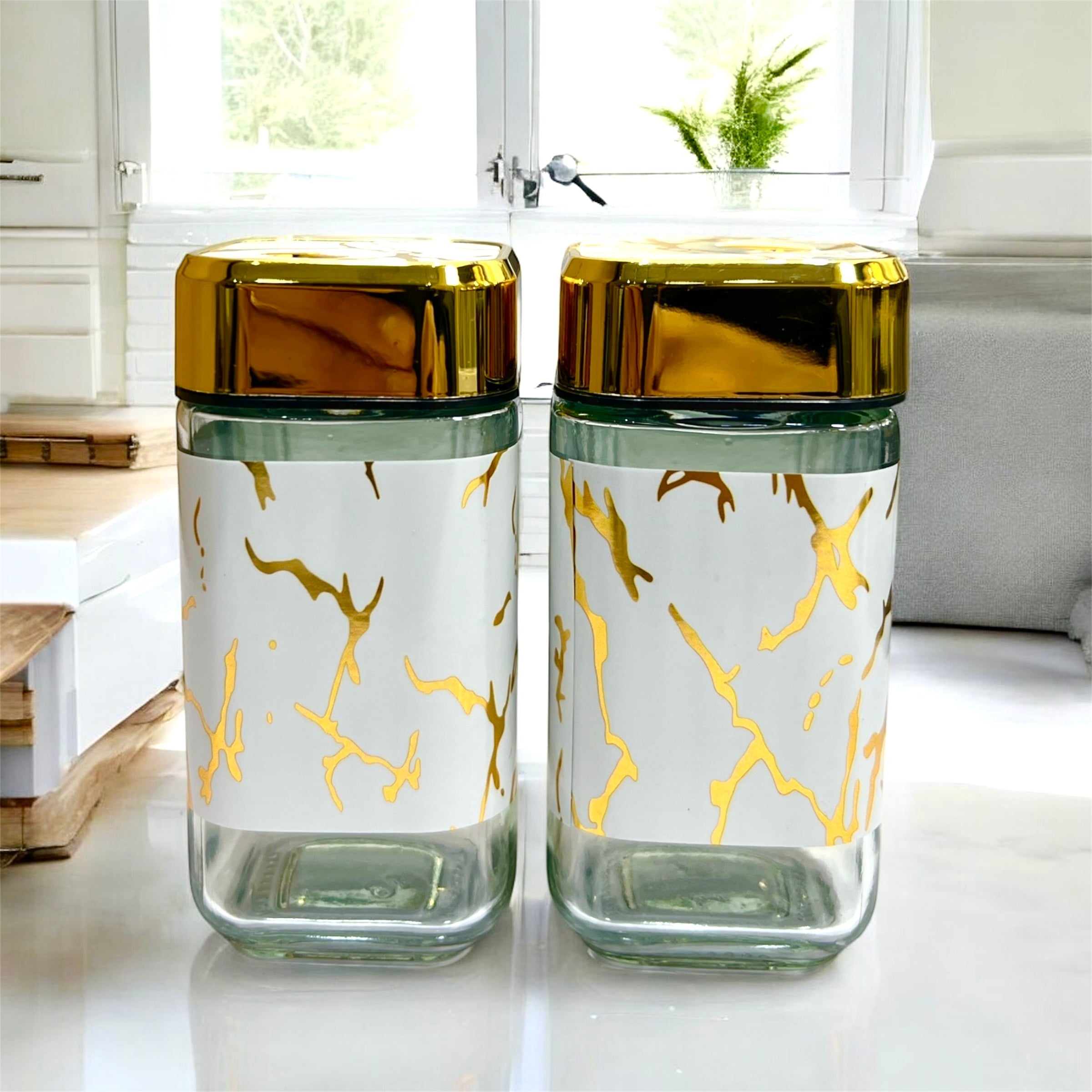 Premium Spice Bottle Pair
