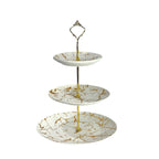 Marble Elegance Pastry Stand