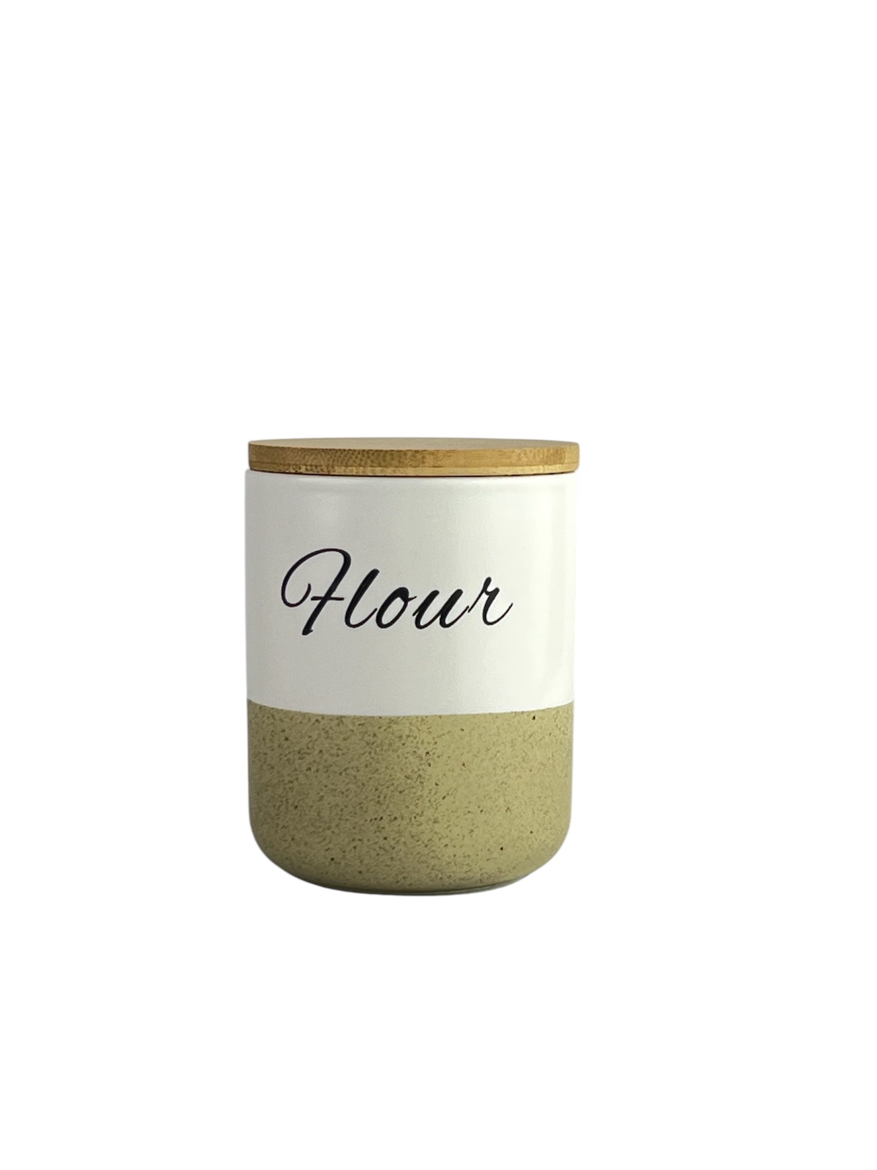 Beige and white spice organizer set