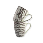 Earth tone mug set