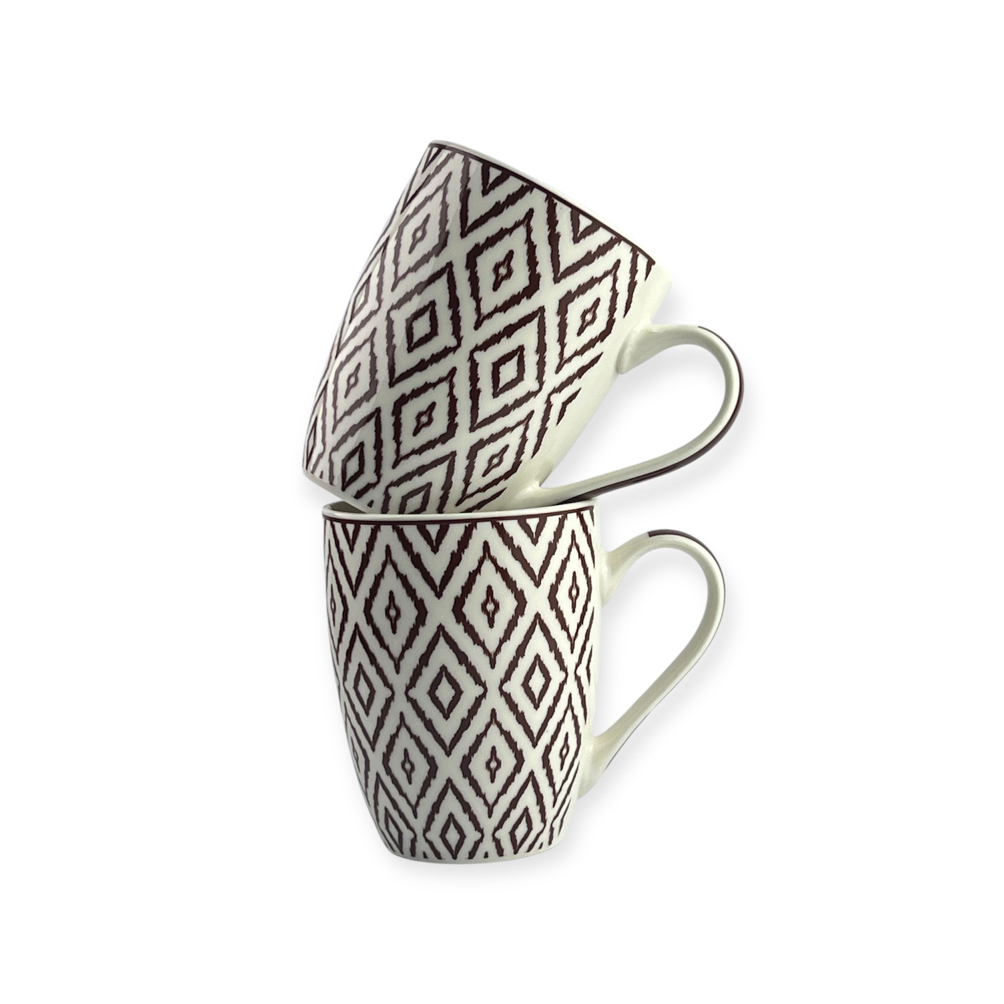 Earth tone mug set