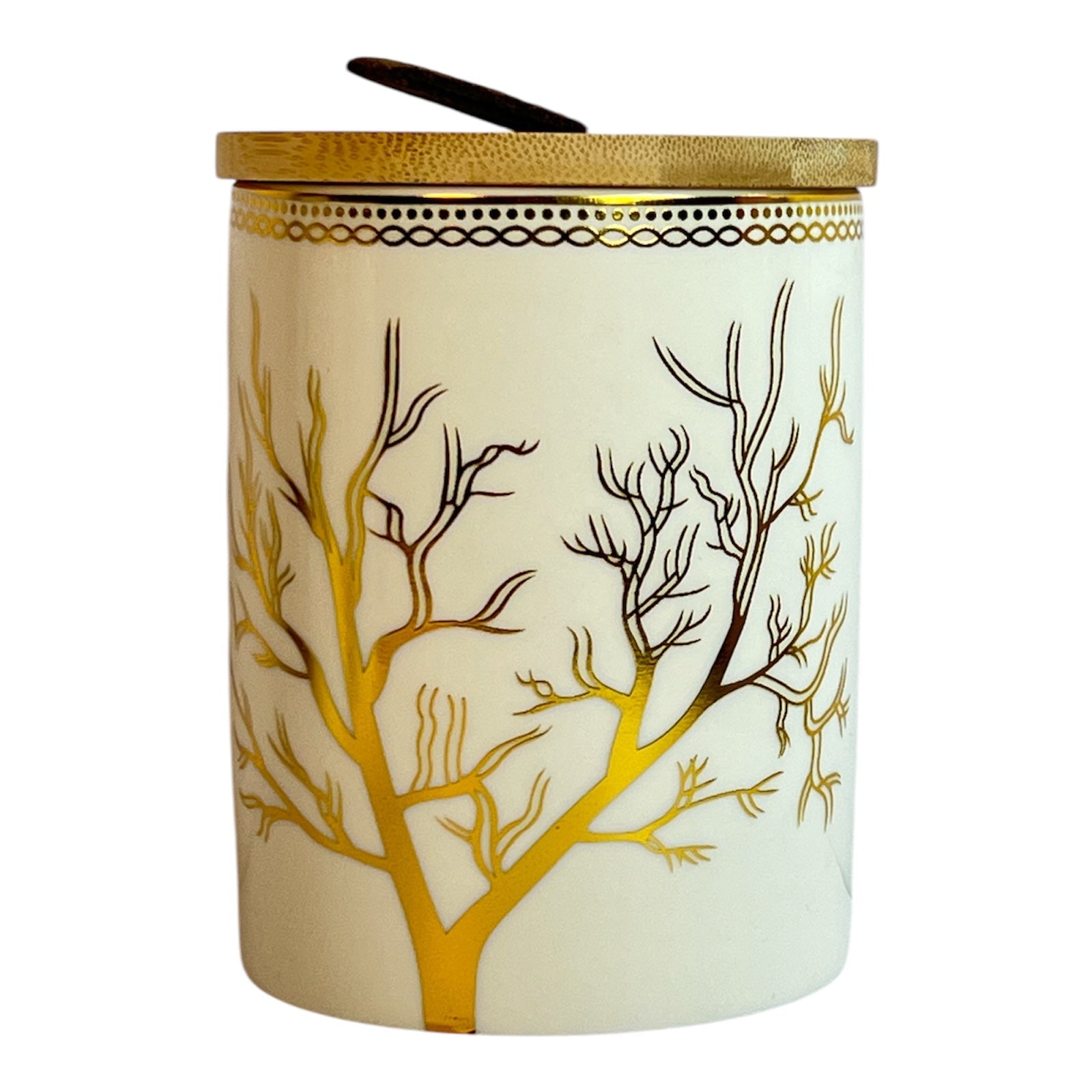 Golden tree spice organizer set