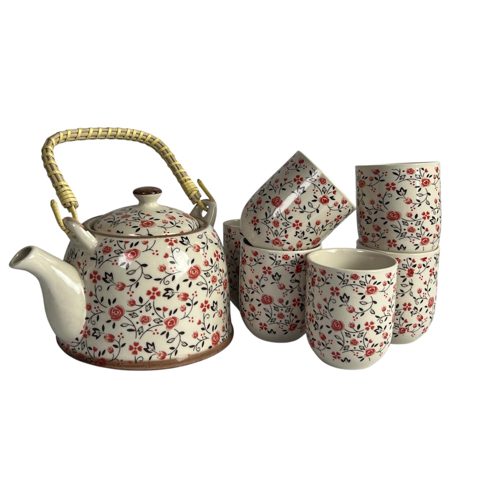 Floral Flame Kahwa Set