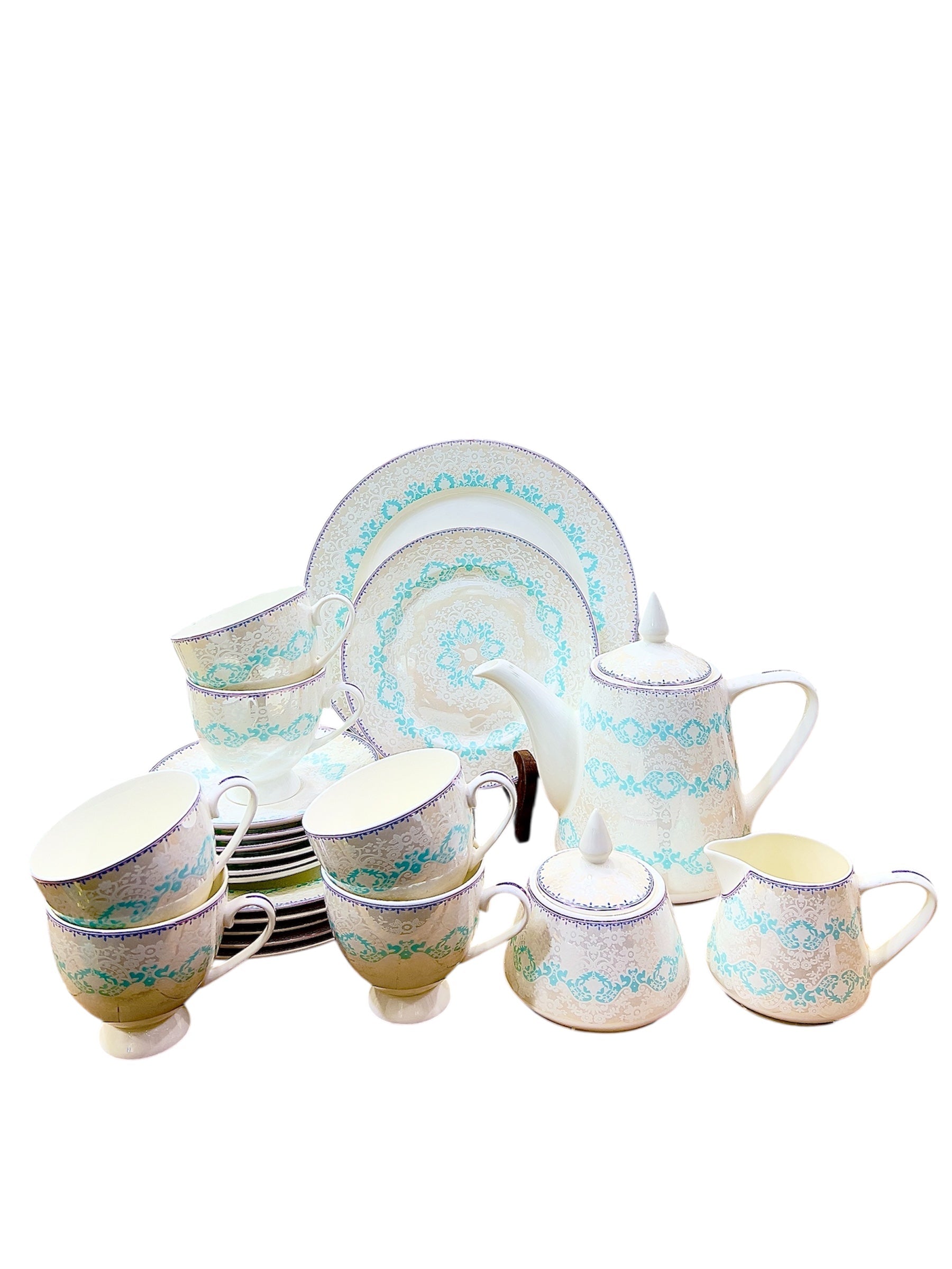 Royal Azure Tea Set