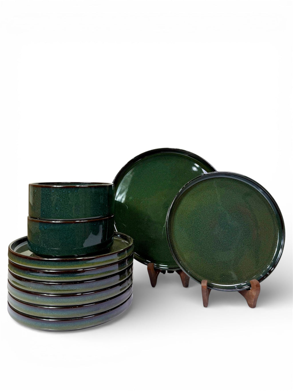 Emerald Forest Plate Set