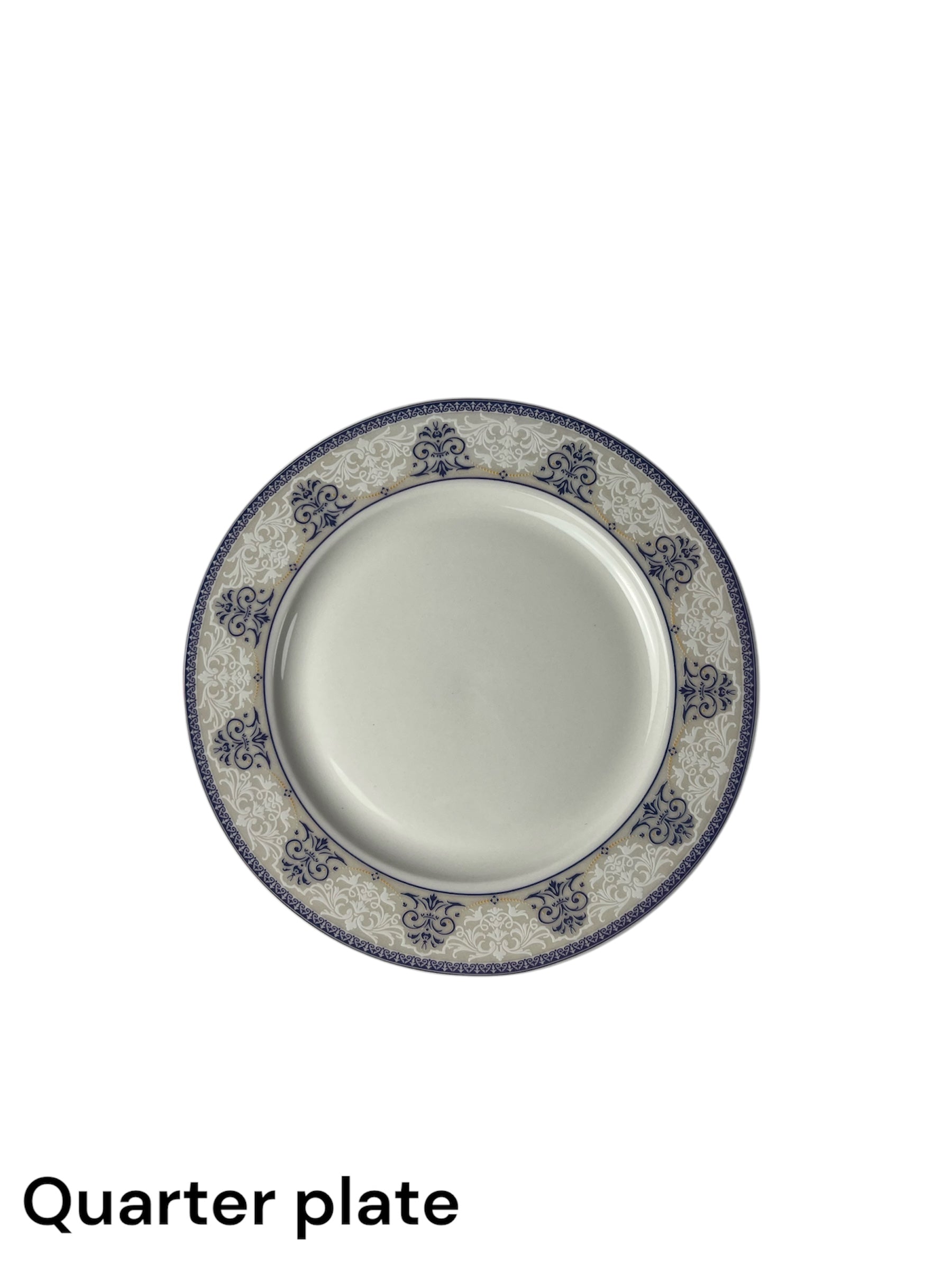 Victorian Lace Plate Set