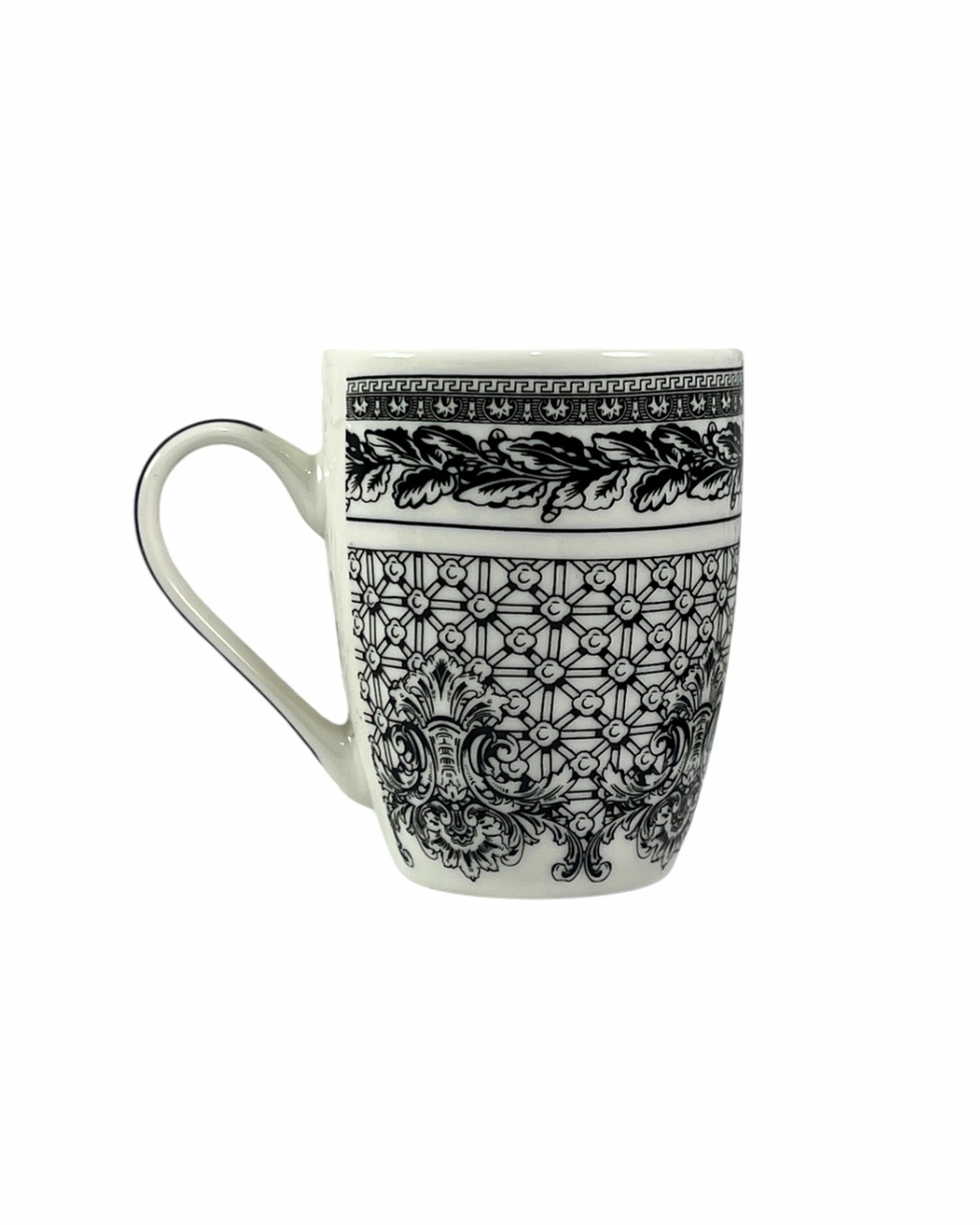 Midnight black mug set