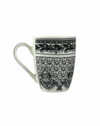 Midnight black mug set