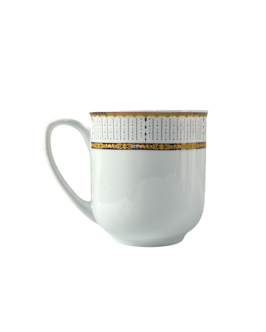 Golden Crest Mug Set