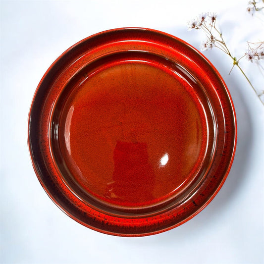 Ember Red Plate