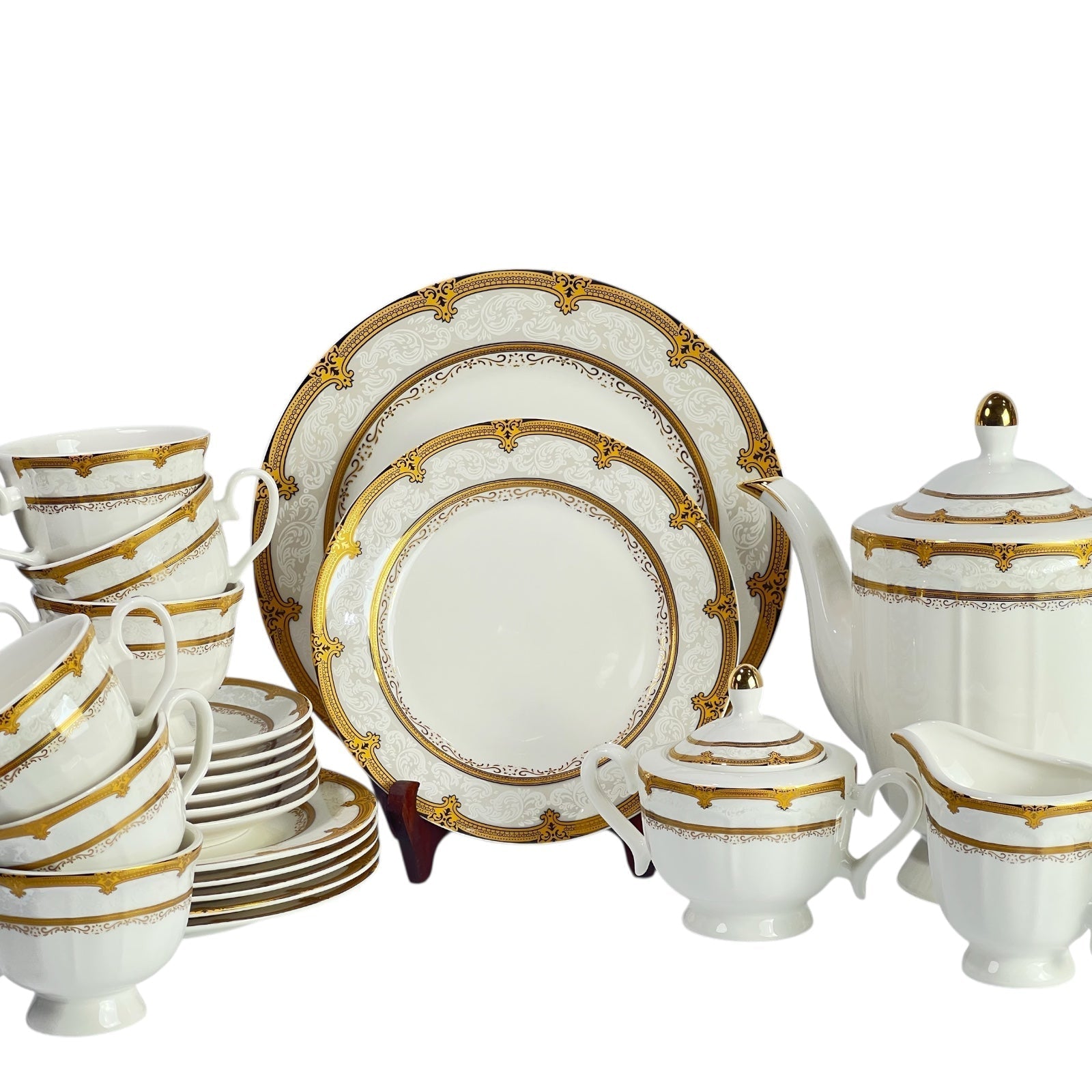 Golden grace tea set