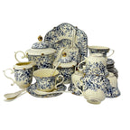 Blue Frost Tea Set